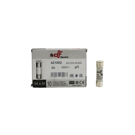 ΦΥΣΙΓΓΙΑ ΚΥΛΙΝΔΡΙΚΑ 14x51mm 2Α Gg DF