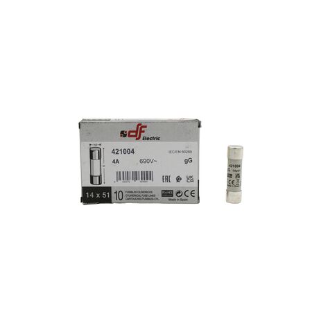 Cylindrical Fuse links 14x51mm 4A Gg
