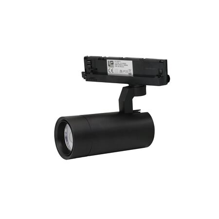 LED ΣΠΟΤ ΡΑΓΑΣ ΡΥΘΜΙΖΟΜΕΝΟ 20°-60° 40W 230V 3000K ΜΑΥΡΟ