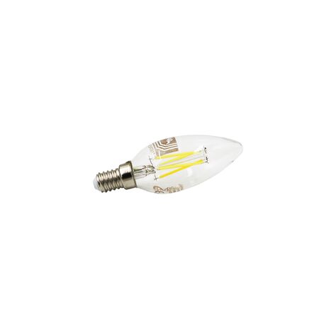 LED ΛΑΜΠΑ COG ΚΕΡΑΚΙ ΔΙΑΦΑΝΟ Ε14 6W ΝΤΙΜΑΡΙΖΟΜΕΝΟ ΨΥΧΡΟ