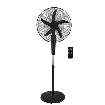 ΑΝΕΜΙΣΤΗΡΑΣ ΟΡΘΟΣΤ.Φ50cm 65W 5 ΠΤΕΡΥΓ+ΤΗΛΕΧΕΙΡΙΣΤΗΡΙΟ ΜΑΥΡΟΣ