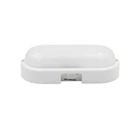 LED ΑΠΛΙΚΑ PC ΟΒΑΛ 96x200mm 15W CCT IP65 ΛΕΥΚΗ