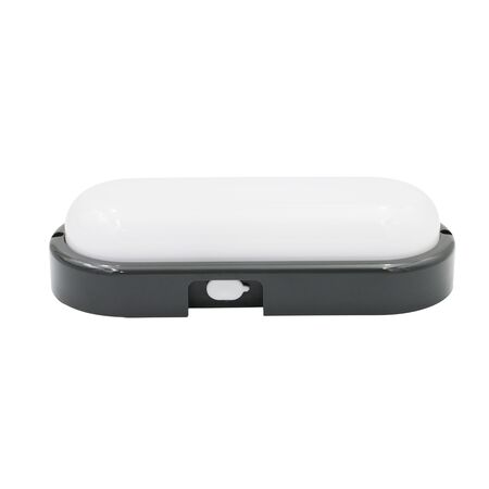 LED ΑΠΛΙΚΑ PC ΟΒΑΛ 100x230mm 20W CCT IP65 ΓΡΑΦΙΤΗ