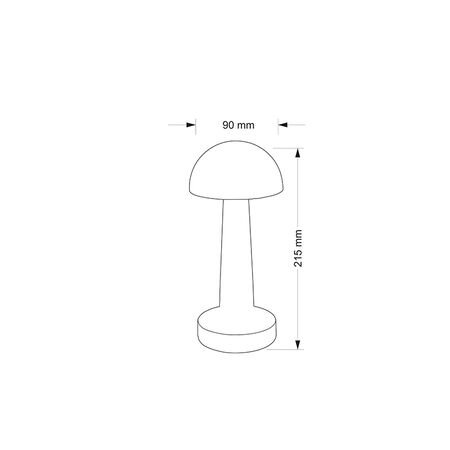 LED ΠΟΡΤΑΤΙΦ CCT ΕΠΑΝΑΦΟΡΤΙΖΟΜΕΝΟ 3W ΜΙΝΙ DIMMABLE ΜΑΝΙΤΑΡΙ ΛΕΥΚΟ