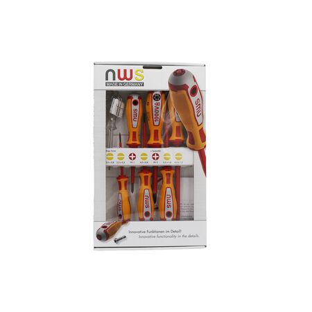 ΣΕΤ 8 ΚΑΤΣΑΒΙΔΙΑ NWS VDE 1000V ΚΙΤΡΙΝΗ ΛΑΒΗ