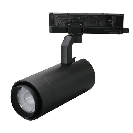 LED ΣΠΟΤ ΡΑΓΑΣ 4ΓΡΑΜΜΩΝ ΡΥΘΜΙΖΟΜΕΝΟ ΝΤΙΜΑΡΙΖ.20W 230V 3000K ΜΑΥΡΟ