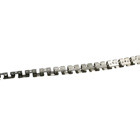 Inox Flexible profile 10m wall mounted for neon strips 5*10.8mm