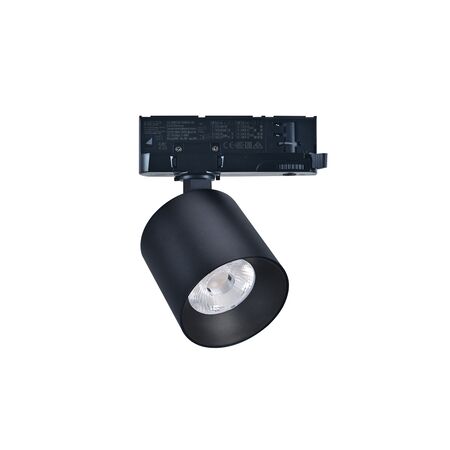 LED ΣΠΟΤ ΡΑΓΑΣ 4 ΓΡΑΜΜΩΝ 30W 230V 4000K 38° ΜΑΥΡΟ