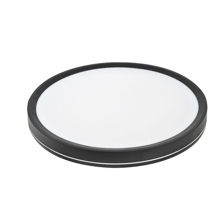 LED ΠΛΑΦΟΝΙΕΡΑ PC SIDELIT 300mm 32W CCT IP40 ΜΑΥΡΗ