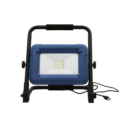 ΠΡΟΒΟΛΕΑΣ LED ΦΟΡΗΤΟΣ ΕΠΑΝΑΦΟΡΤΙΖΟΜΕΝΟΣ 25W 4000K ΜΠΛΕ