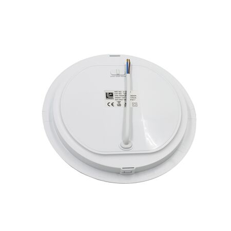 LED ΦΩΤΙΣΤΙΚΟ ΨΕΥΔΟΡΟΦΗΣ PC ΣΤΡΟΓΓΥΛΟ CCT Φ225 24W ΛΕΥΚΟ