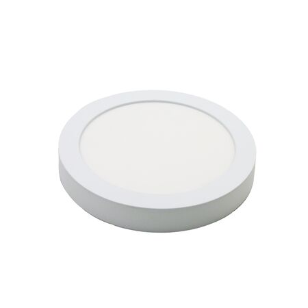 LED ΦΩΤΙΣΤΙΚΟ ΨΕΥΔΟΡΟΦΗΣ PC ΣΤΡΟΓΓΥΛΟ CCT Φ225 24W ΛΕΥΚΟ