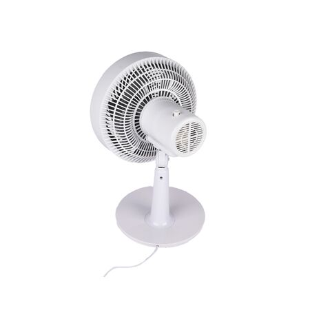ΑΝΕΜΙΣΤΗΡΑΣ ΕΠΙΤΡΑΠΕΖΙΟΣ Φ30cm AC 80W 5 ΠΤΕΡΥΓΙΑ ΛΕΥΚΟΣ-ΓΚΡΙ