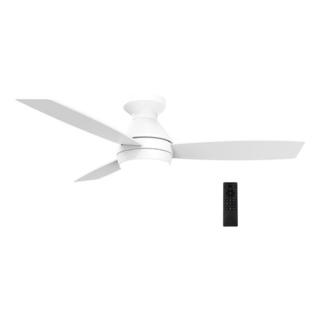 ΑΝΕΜΙΣΤΗΡΑΣ ΟΡΟΦΗΣ Φ1,066m DC25W LED 22W MDF ΜΕ ΤΗΛΕΧ/ΡΙΟ ΑΣΠΡΟΣ