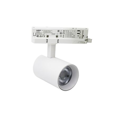 LED ΣΠΟΤ ΡΑΓΑΣ 4 ΓΡΑΜΜΩΝ 20W 230V 3000K 38° ΛΕΥΚΟ