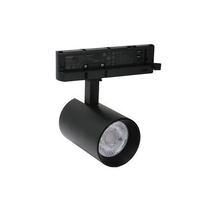 LED ΣΠΟΤ ΡΑΓΑΣ 4 ΓΡΑΜΜΩΝ 20W 230V 3000K 38° ΜΑΥΡΟ