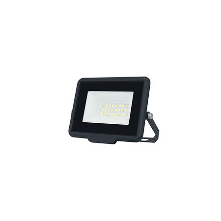 ΠΡΟΒΟΛΕΑΣ LED 20W 230V ΜΩΒ IP65 ΜΑΥΡΟΣ