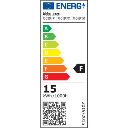 LED TRACK SPOT MINI 15W 40VDC 60° 4000K BLACK
