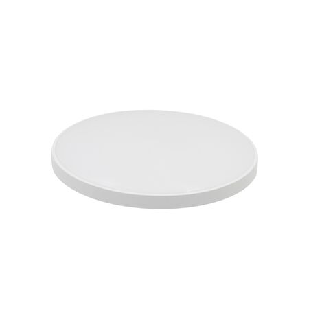 LED ΠΛΑΦΟΝΙΕΡΑ PC ΣΤΡΟΓΓΥΛΗ Φ:270mm 18W 4000K IP44 ΛΕΥΚΗ