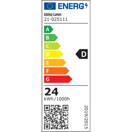 LED ΦΩΤΙΣΤΙΚΟ ΨΕΥΔΟΡΟΦΗΣ ΑΛΟΥΜΙΝΙΟΥ ΣΤΡΟΓΓΥΛΟ 24W 4000K 120° ΛΕΥΚΟ