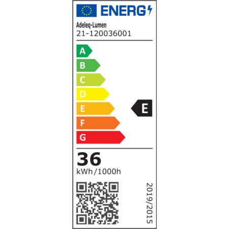 ΦΩΤΙΣΤΙΚΟ LED ΑΛΟΥΜΙΝΙΟΥ ΓΡΑΜΜΙΚΟ ΣΤΕΝΟ 36W 230V 3000K 120cm ΜΑΥΡΟ